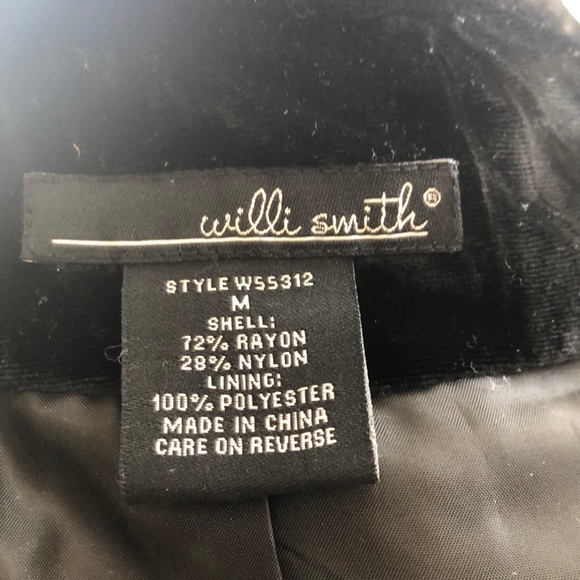 Willi Smith black velvet jacket - Picture 6 of 6